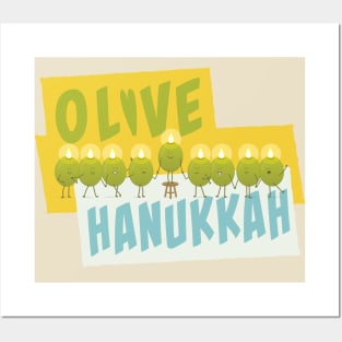 Olive Hanukkah Posters and Art